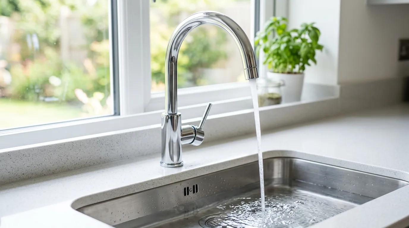 Local Plumbing Master Pros same day plumber fixing a faucet in Kincaid, KS